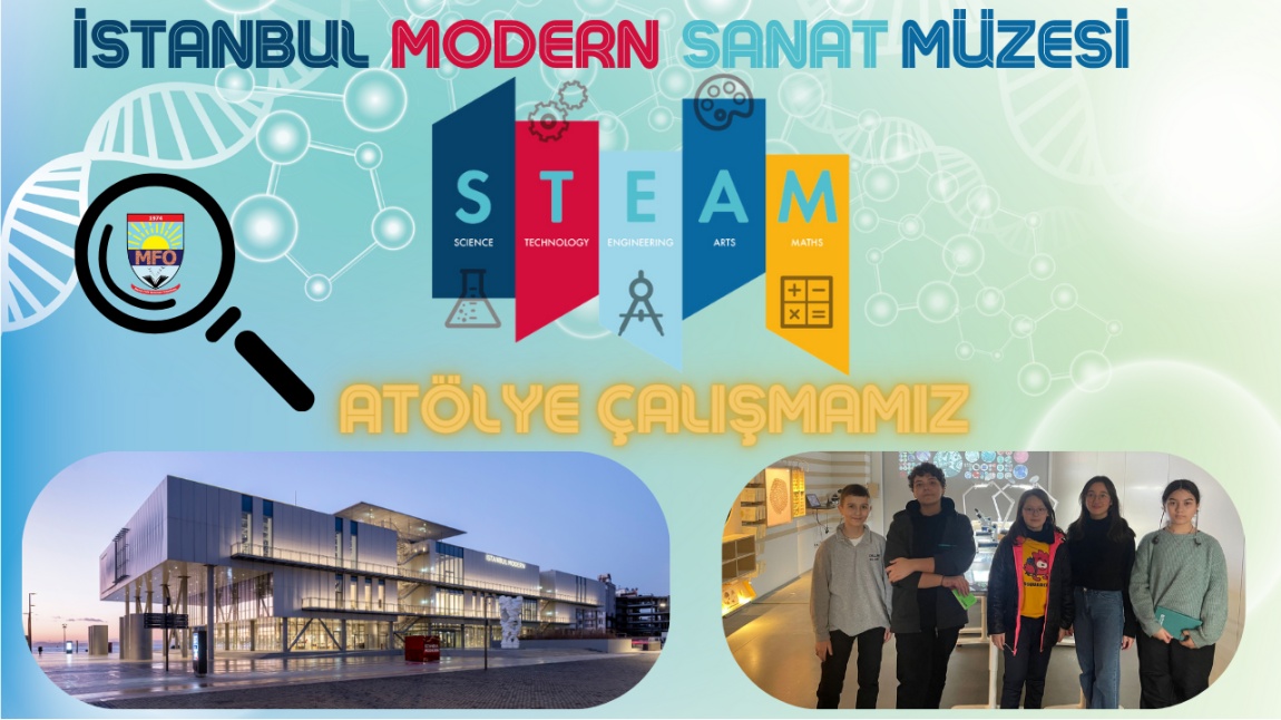 İstanbul Modern Sanat Müzesi STEAM Atölye Çalışmamız