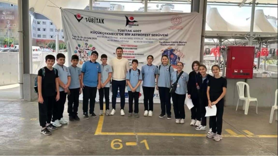 TÜBİ̇TAK 4007 Uzay, Astronomi ve Havacılık Temalı Bilim Şenliğine Ziyaretimiz